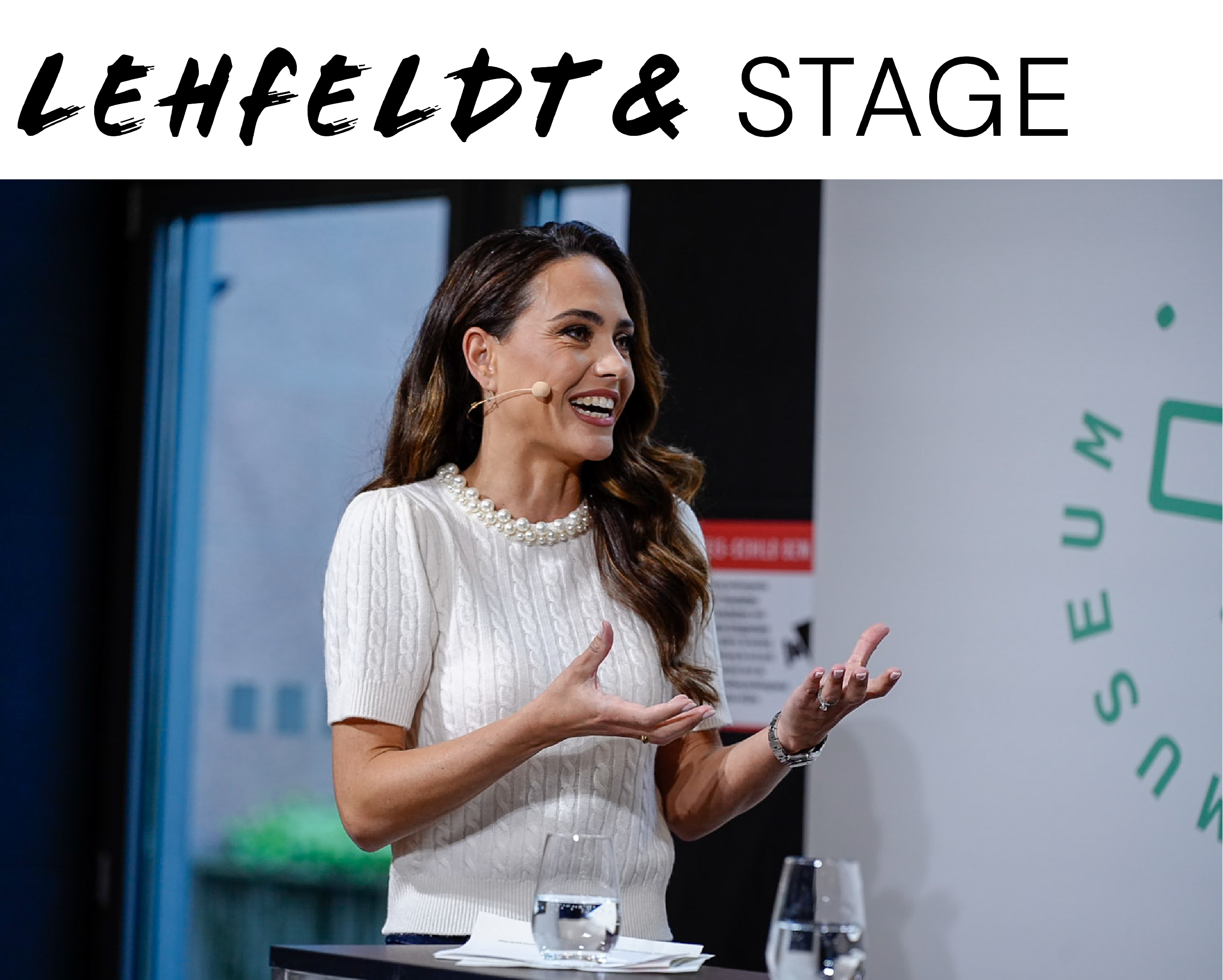 Moderatorin Franca Lehfeldt 