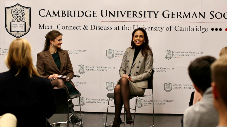 Franca Lehfeldt in Cambridge